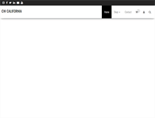 Tablet Screenshot of cwcalifornia.com